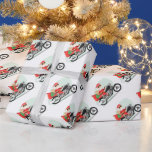 Papper för jultomten av Biker och Tomten Presentpapper<br><div class="desc">Herr och fru Biker Santa Wrapping Papper Se till att varje gåva du ge har lagrar i kärlek genom att skapa anpassningsbarna vara papper. Vårt papper är tillgängligt i fyra typer av pappra premier och i olika fem storlekar och har täckt alla dina behov av presentemballering - för presentationen har...</div>