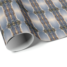 Papper för juluppehåll i Ram Helgdag Presentpapper