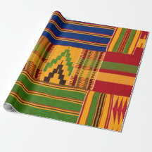 Papper för Kente Print Wrapping