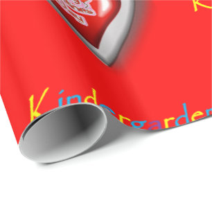 Papper för Kinderyard Wrapping Presentpapper