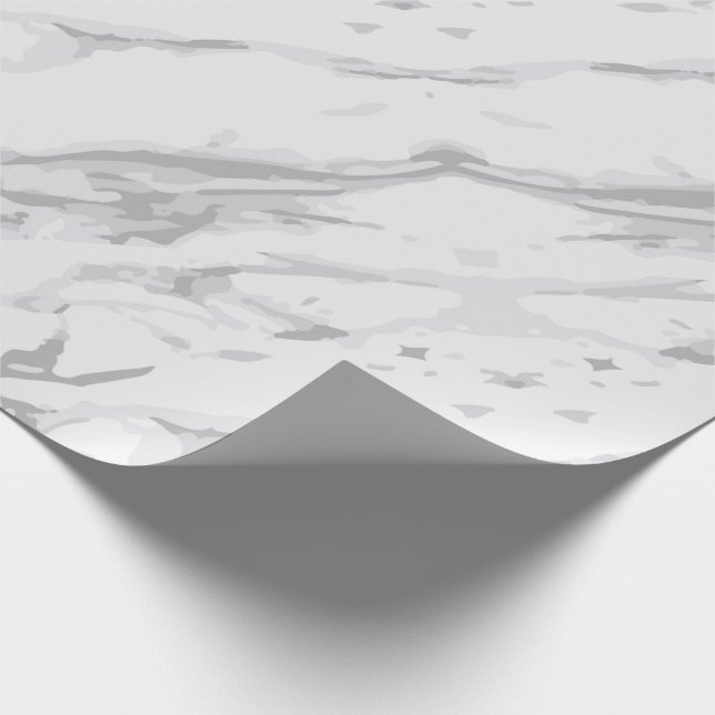 Papper för klassisk vit radbrytning presentpapper (Hörn)