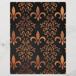 Papper för kopparskrapbok