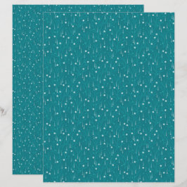 Papper för kustjulsskrapbok för undervattensskrapo