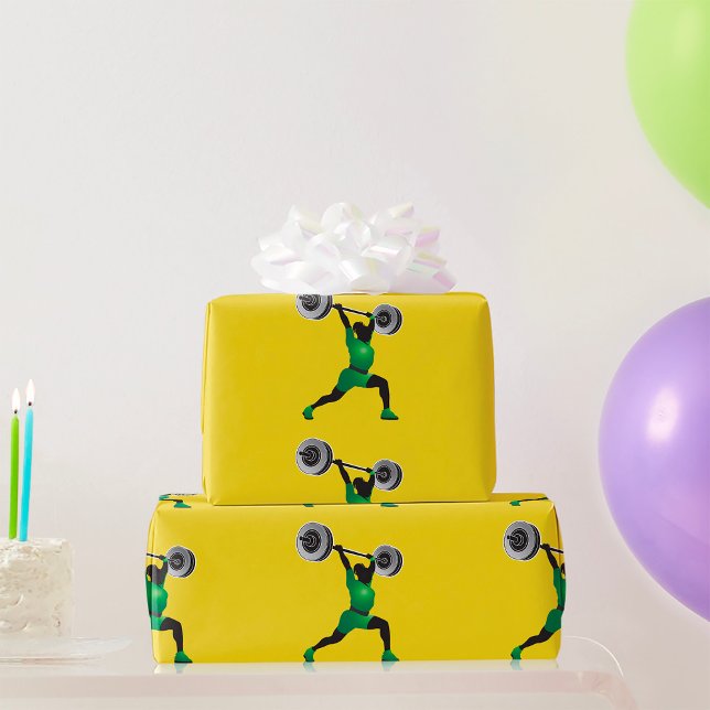 Papper för kvinnlig viktningsglossning presentpapper (Skapare uppladdad)