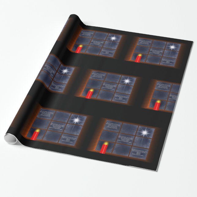 Papper för Ljusradbrytning av Perfekt Presentpapper (Utrullad)