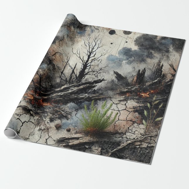 Papper för lyxkonstnärlig omformning presentpapper (Utrullad)