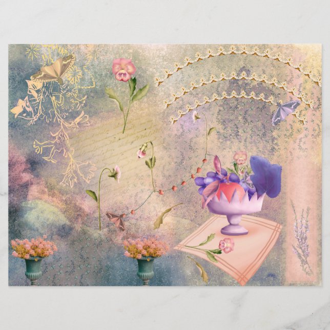 Papper för månar och paneler (Framsida)