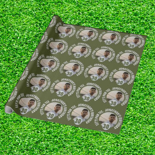Papper för manlig golf-Thated Wrapping Presentpapper