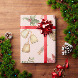 Papper för marry jul Beauty Saloon Wrapping Presentpapper