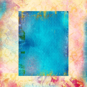 Papper för mönster och målar blåskrapbok