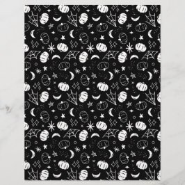 Papper för Mystic Pumpkin-skrapbok