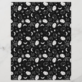 Papper för Mystic Pumpkin-skrapbok