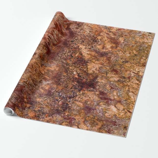 Papper för naturlig stenbrytning presentpapper (Utrullad)