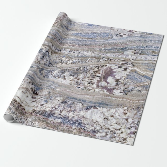 Papper för naturlig stenbrytning presentpapper (Utrullad)