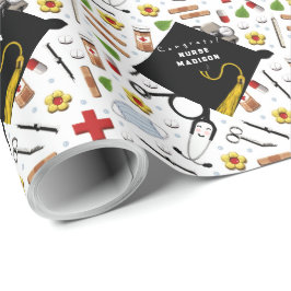 Papper för Nurse Studenten Gift Wrapping  Presentpapper