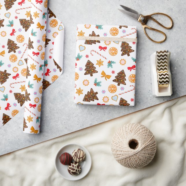 Papper för nyårsafton. presentpapper (Hantverk)