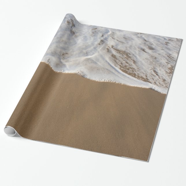 Papper för Oceanen och Beach Wrapping Presentpapper (Utrullad)