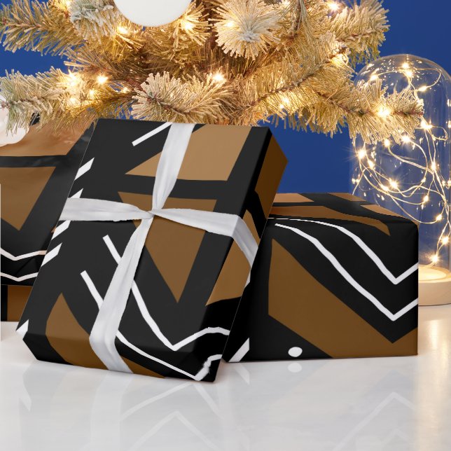 Papper för ombyggnad av Afrikas Lera Trasa Presentpapper (Helgdagar)