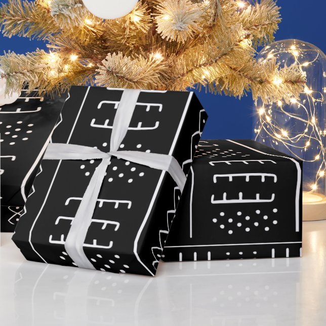 Papper för ombyggnad av Afrikas Mönster Presentpapper (Helgdagar)