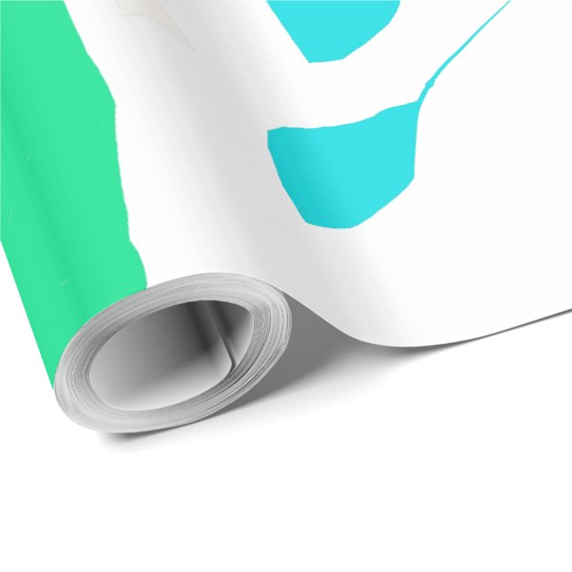 Papper för ombyggnad av Medelhavet Presentpapper (Rullad Hörn)