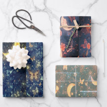 Papper för omformning av Lunar Gift - Måne-design