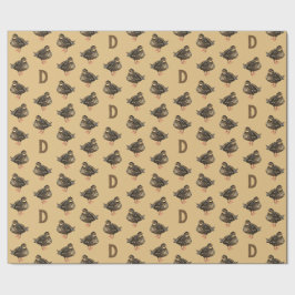 Papper för omslagning av anka presentpapper