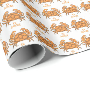 Papper för omslagning av cancer presentpapper