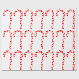 Papper för omslagning av candy cane presentpapper
