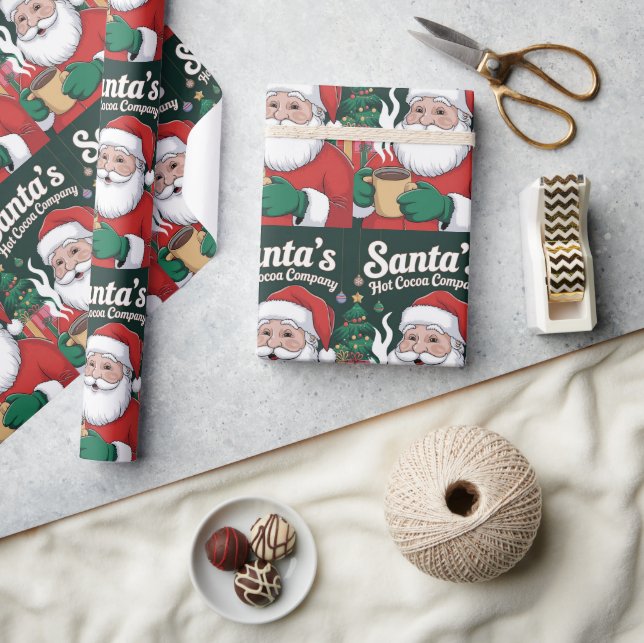 Papper för omslagning av god jul presentpapper (Hantverk)