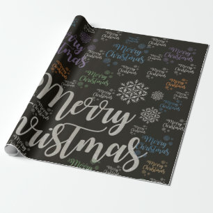 Papper för omslagning av god jul presentpapper