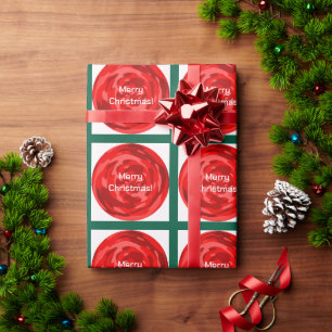 Papper för omslagning av god jul presentpapper