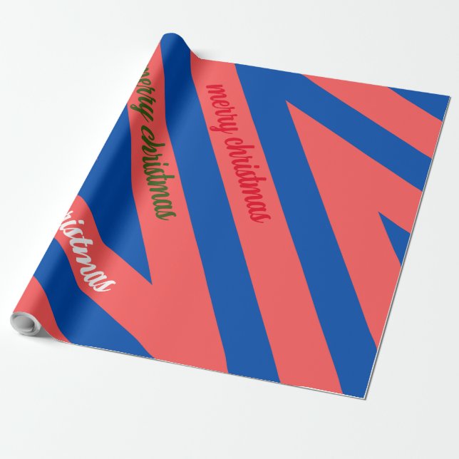 Papper för omslagning av god jul presentpapper (Utrullad)