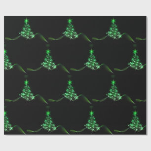 Papper för omslagning av julgran presentpapper