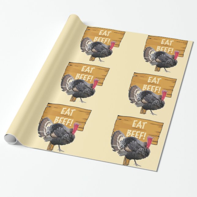 Papper för omslagning av kött presentpapper (Utrullad)