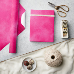 Papper för omslagning av magenta Himlar Presentpapper