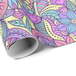 Papper för omslagning av mors dag presentpapper