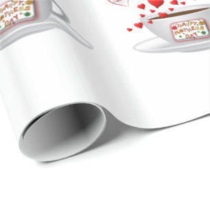 Papper för omslagning av mors dag presentpapper