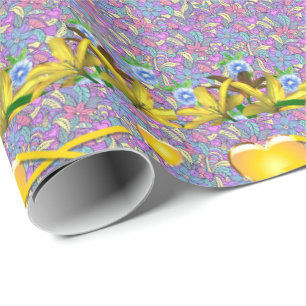 Papper för omslagning av mors dag presentpapper