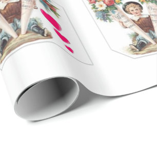 Papper för omslagning av mors dag presentpapper