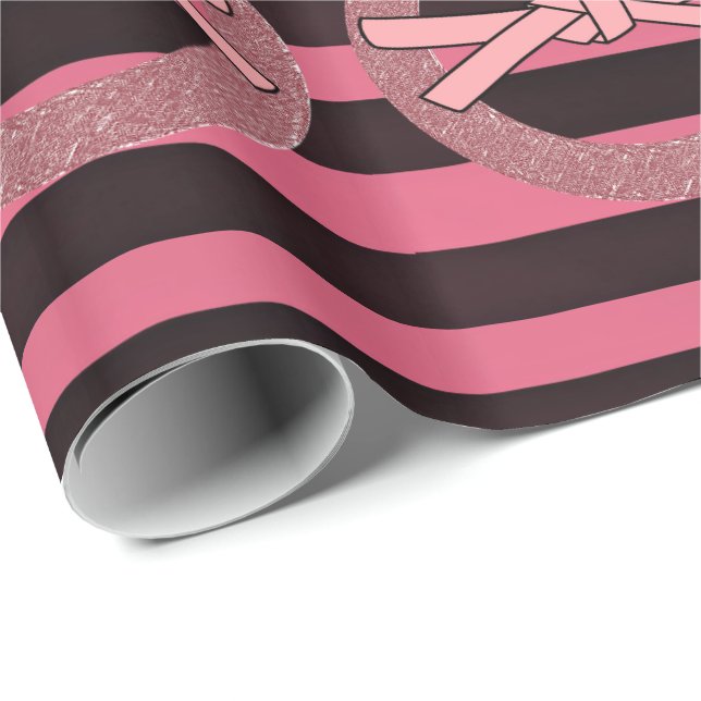 Papper för omslagning av mors dag presentpapper (Rullad Hörn)