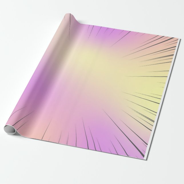 Papper för omslagning av mors dag presentpapper (Utrullad)