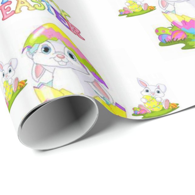 Papper för omslagning av påsk presentpapper (Rullad Hörn)