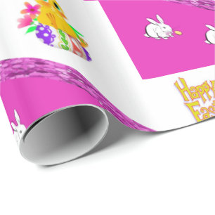Papper för omslagning av påsk presentpapper