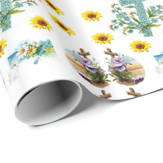 Papper för omslagning av påsk presentpapper (Rullad Hörn)