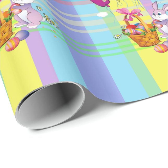 Papper för omslagning av påsk presentpapper (Rullad Hörn)