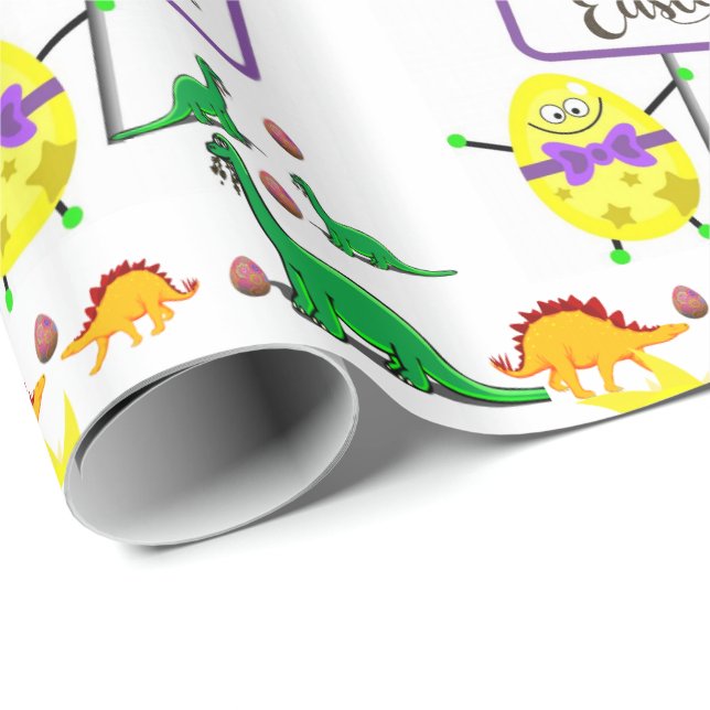 Papper för omslagning av påsk presentpapper (Rullad Hörn)