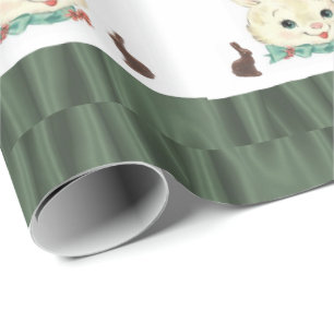 Papper för omslagning av påsk presentpapper