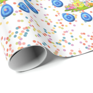 Papper för omslagning av påsk presentpapper