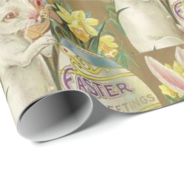 Papper för omslagning av påsk presentpapper (Rullad Hörn)
