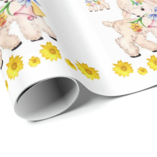 Papper för omslagning av påsk presentpapper